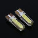 4 X W5W 168 T10 3W Shows Wide Light Silicone License Plate Reading Lamp Newly