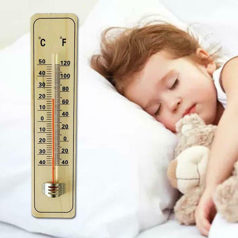 Wall Thermometer Indoor Outdoor Garden House Garage Logger Hot Hung Sale Z8N9