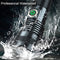 zoom Zoomable Torch Lamp Battery Power LED Glare Glashlight USB Charging