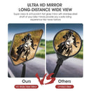 #A WEST BIKING Cycling Safety Rotatable Mountain Bike Handlebar Rearview Mirrors