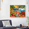 Seaside Scenery Oil Paint By Number Kit DIY Acrylic Painting on Canvas Framel