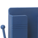 Adhesive Remote Control Mobile Phone Charging Plug Organizer Rack (Blue) Newly