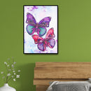Special Shaped Diamond Painting Butterfly DIY 5D Partial Drill Cross Stitch A