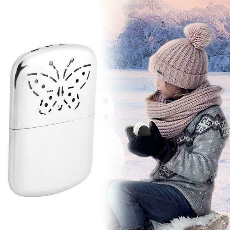 Convinient Ski Winter Camping Metal Hand Warmer Petrol Pocket Sale T0I1