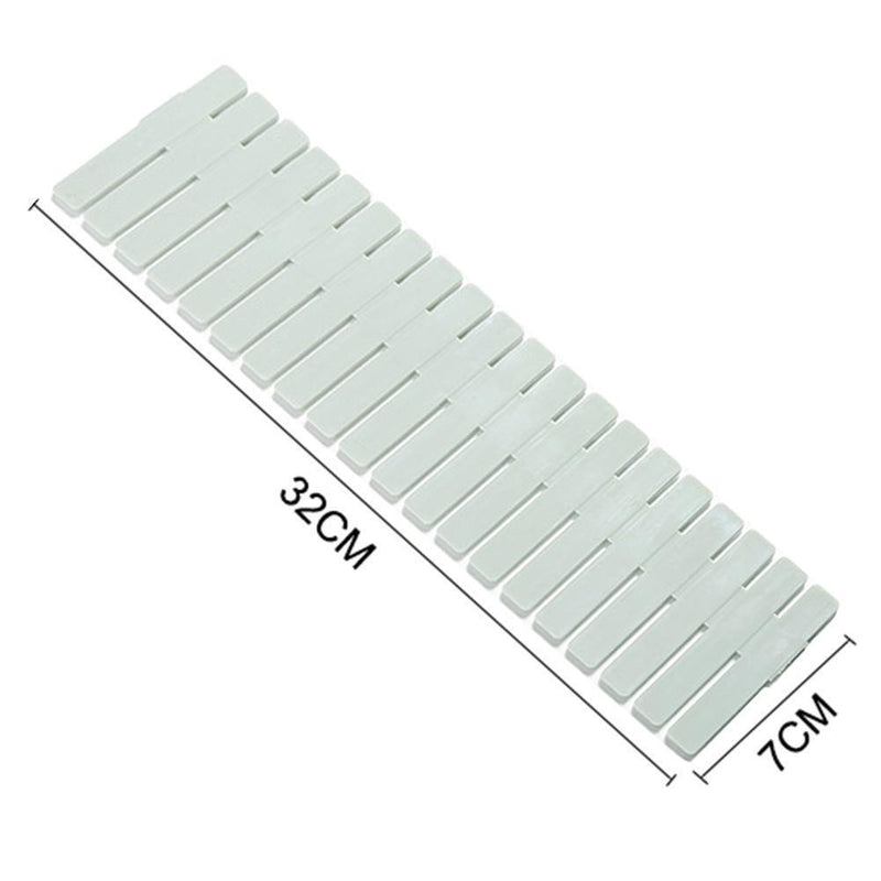 DIY Drawer Divider Household Storage Shelves Partition Board (8pcs Green) Newly