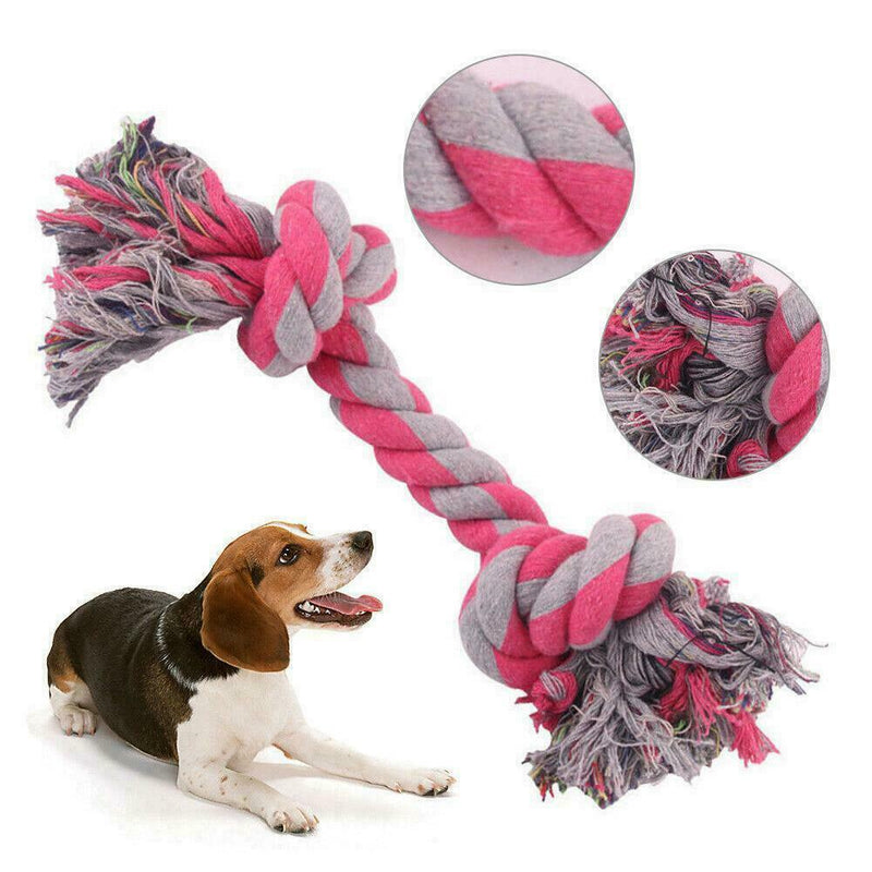 Small Dog Rope Chew Toys Kit Tough Strong Knot Pet Toys Cotton Puppy N2U0