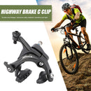 Aluminum Road Bicycle C Brake Caliper Bike Front Rear Brake Handles (Rear) Newly