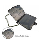 Portable Plastic Fishing Tackle Box Hooks Lures Baits Storage Case Fishing