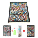 DIY Flower Special Shaped Diamond Painting 60 Sheets A5 Notebook Office Supplies