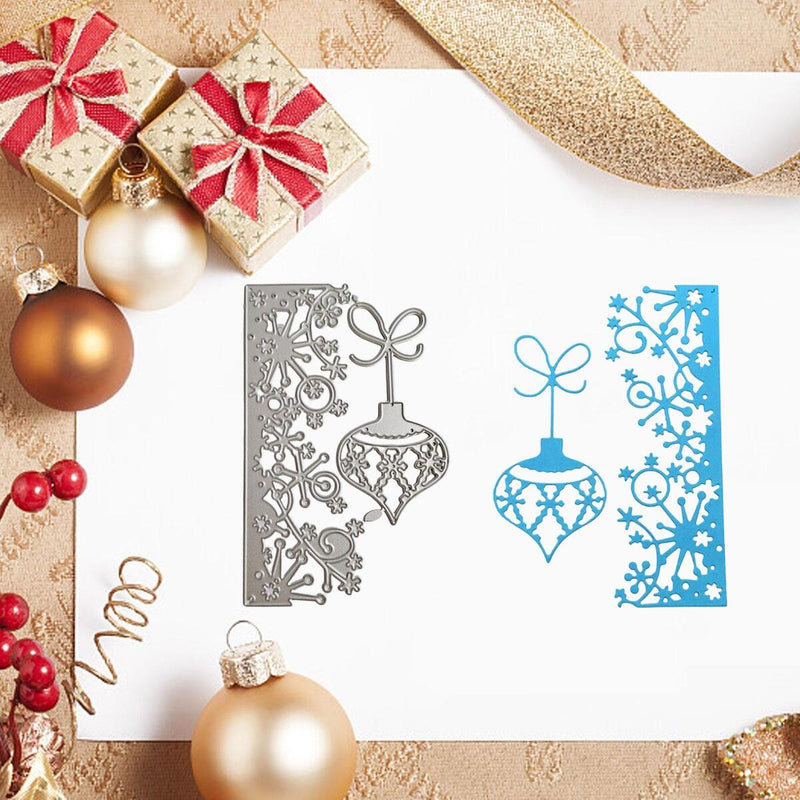 Snowflake Lace Christmas Bell Metal Cutting Dies Scrapbooking Paper Card DIY`