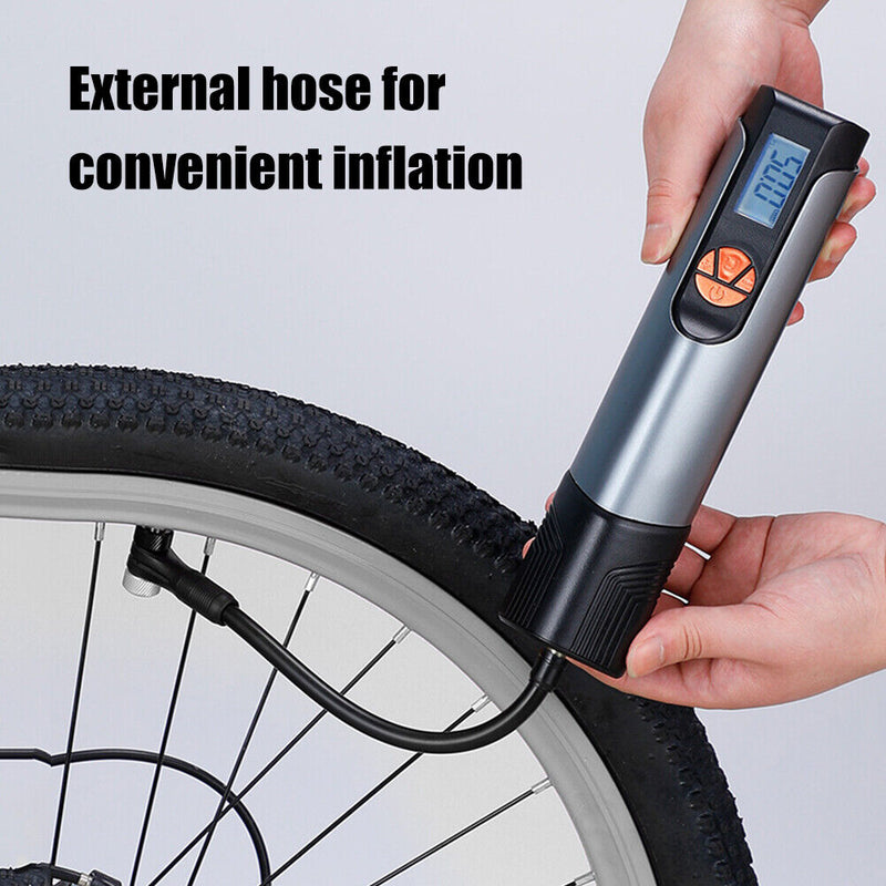 150PSI USB Rechargeable Air Pump Wireless Digital Car Tire Filler Outputs