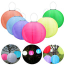 Waterproof LED Solar Cloth Chinese Lantern Festival Hanging Lamp (Purple)