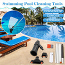Swimming Pool Vacuum Head with Net Bag Pole Spas Ponds Fountains Brush Cleane
