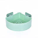 nail Plastic Shampoo Organizer Bathroom Shelf Shower Holder Corner Storage Rack