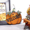 Halloween Hanging Sign Pumpkin  Plaque Sign Door Sign Welcome Hanging Brand,