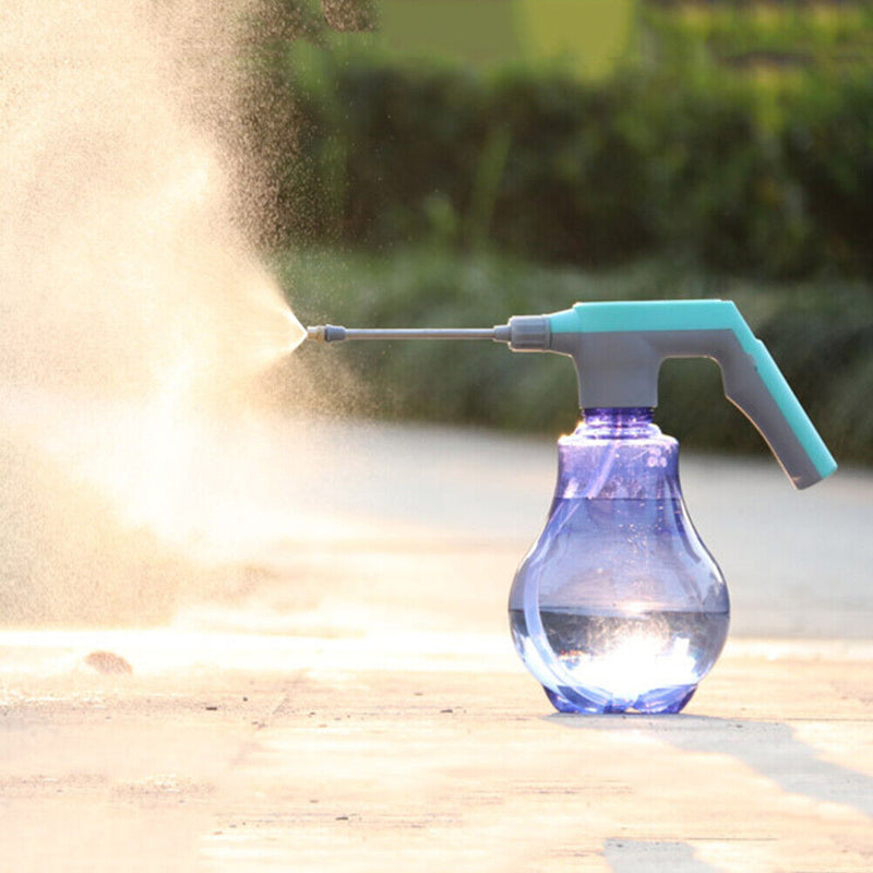 #A Multifunctional Electric Air Pressure Garden Sprinkler USB Watering Head Supp