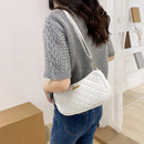 Women Solid Color Shoulder Bag Female Travel Small Zipper Phone Clutch Bags