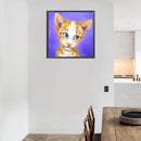 5D Diamond Painting Kit DIY Cute Cat Full Round Drill Mosaic Picture Wall Dec