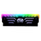 12V Aluminum RGB LED Light 6 Automatic Change 3-Pin Desktop Memory Cooling Clip