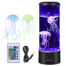 Changing Light Night Light Jellyfish Lava Lamp Desk Decor Lamp Aquarium Lamp