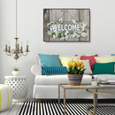 5D DIY Full Drill Diamond Painting Welcome Cross Stitch Mosaic Craft Decor Kit