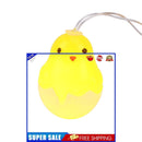 Easter Egg String Lights Battery 10 LEDs Duck Fairy Light for Kid Room (2m)