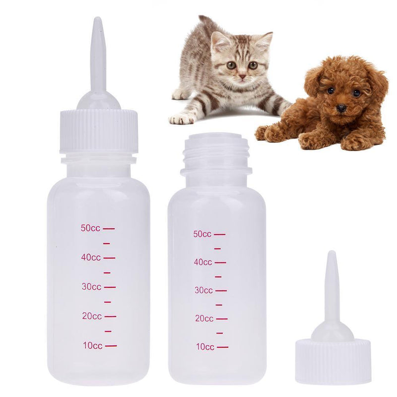 Puppy Kitten Bottle 50ml Pet Nursing Feeding Bottle for Dogs Cats