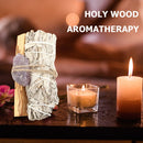 White Sage Incense Bundles Sacred Wood Aroma Indoor Home Purification (D) Newly