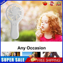 #A Portable Pocket Air Cooler Fan 3 Wind Modes with Base for Outdoor Travel Camp