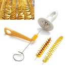Potato Twister Tornado Slicer Spiral Chips Maker Manual Vegetable Cutter Machine