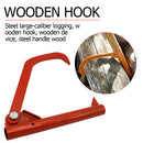 Roller Felling Lever Lifter Log Peavy Home Transport Patio Cant Hook Tools Newly