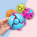 Kids Funny Color Changing Ball Color Flipping Ball Hand Throwing Sensory Toys