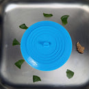 Cleanable Tub Bathtub Durable Stopper Leakage-Proof Drain Sink Plug (Blue)