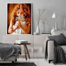 Diamond Painting DIY Little Girl Full Round Diamond Mosaic Art