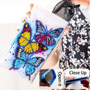 DIY Diamond Painting Glasses Storage Bags Waterproof Pouches (YD008) (Butterfly)