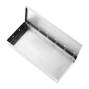 Washable Stainless Steel Smoke Box BBQ Outdoor Barbecue Picnic Wood Chip Smoker