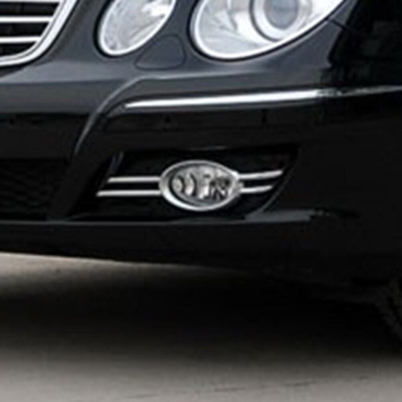 Clear Lens Fog Lamp w/ Bulb for Mercedes Benz C E G GL M Class (Left+Right)
