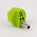 6 in 1 Adjustable Nozzle for 1/4 inch 3000psi High Pressure Washer (Green) Newly