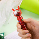 School Elk Christmas Ballpoint Pen Ten Color Pen Stationery Santa Claus