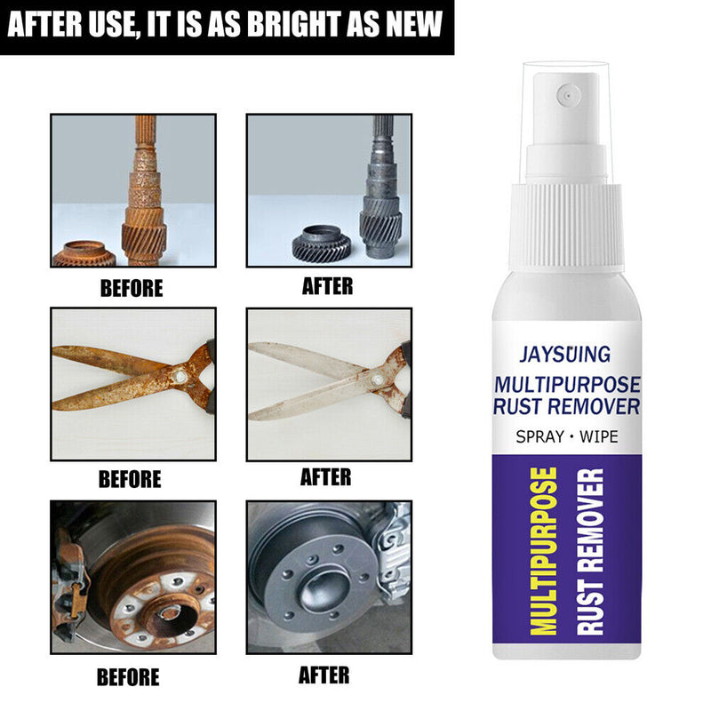 30/50/100ml Multi-Purpose Car Rust Remover Wheel Hub Screw Derusting Spray Tools