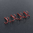 20pcs Barbed Crank Sharp Fishing Hooks Pesca Tackle with 3 Anchors Newly