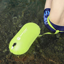 Inflatable Swimming Float Air Dry Buoy Water Sport Bag (Fluorescent Green) Newly