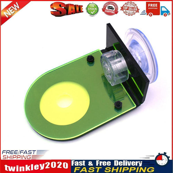 Fish Tank Coral Frag Rack Aquarium Reef with Plugs Suction Holder (Green) Newly