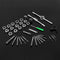 40pcs Tap Die Set Hand Tapping Kit Screw Circular Dies Thread Wrench Set