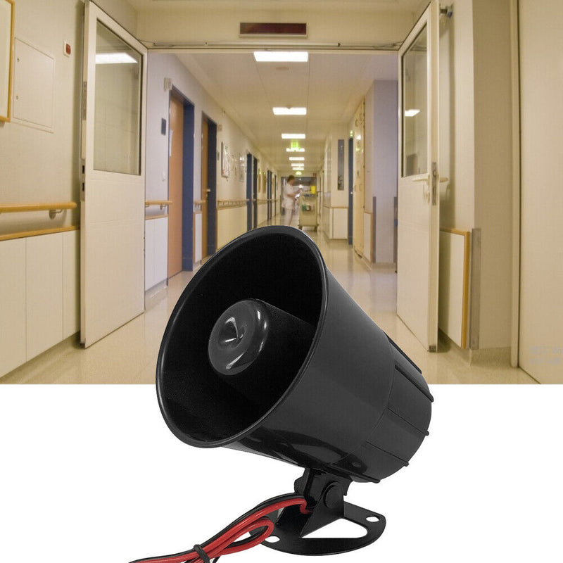 125dB Loud Alarm Siren Electric Horn Universal for Car Motorcycle Truck 12V 2