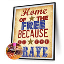 Diamond Painting Independence Day Partial Special Shape Drill DIY (HB251) Newly