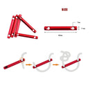 Awning Rope Fastener Adjuster Wind Rope Buckle Runner Tent Stopper (4pcs)