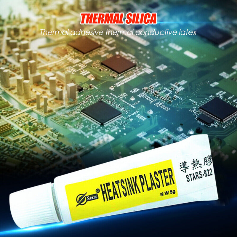 Heatsink Thermal Grease Paste Compound CPU Cooler Silicone Adhesive Cooling Glue