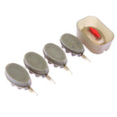 Inline Method Carp Fishing Feeder 4 Feeders Mould Set(30g/40g/50g/60g)