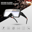 3pcs Solar Auto Darkening Anti-Glare Welding Glasses Protection Helmet
